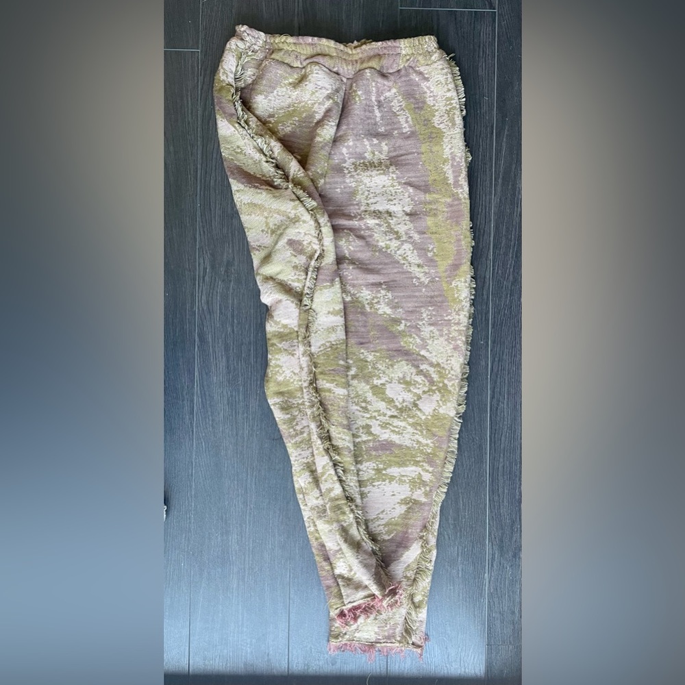 Upcycled Blanket Camo Pants
